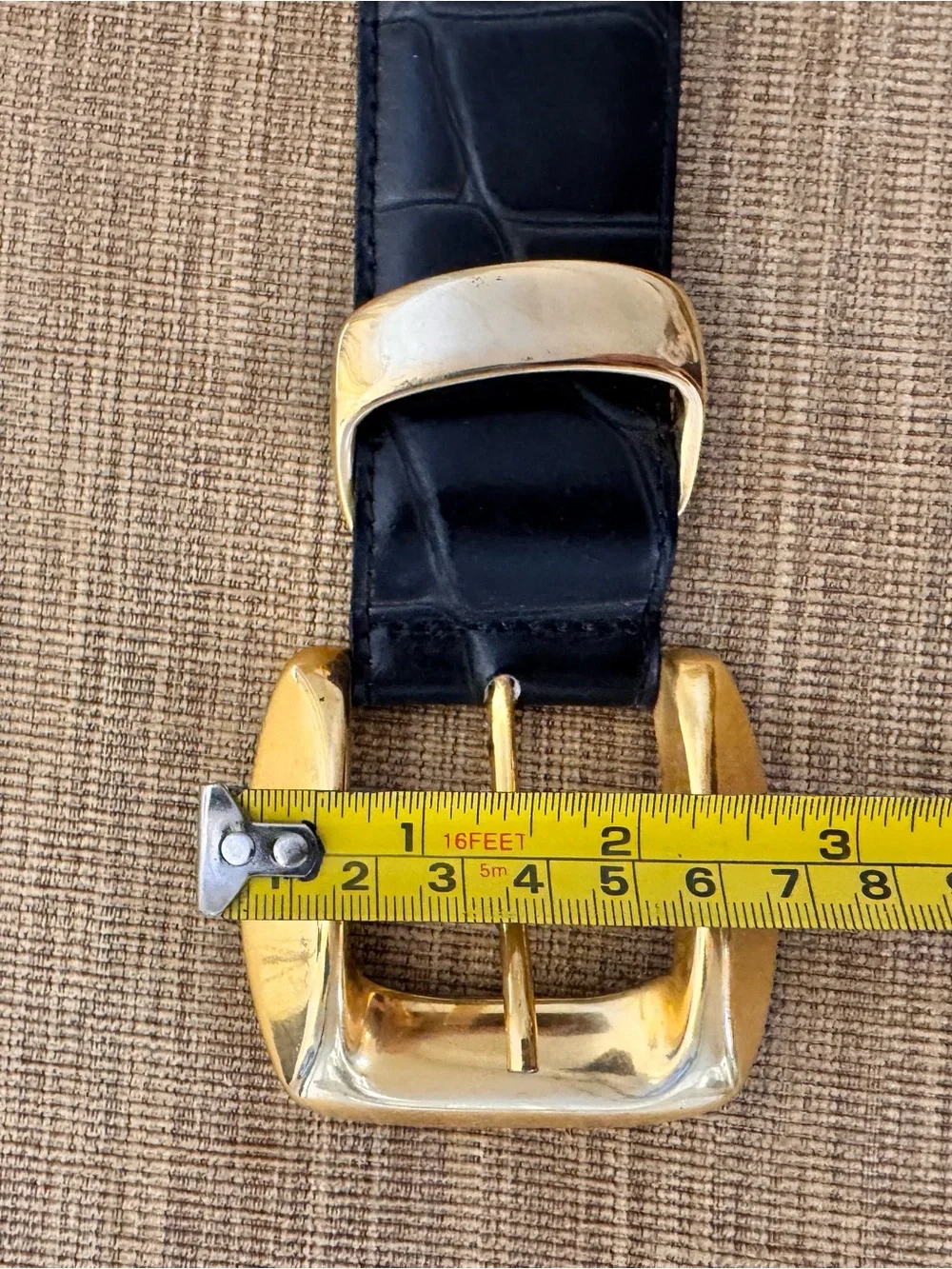 Vintage black genuine